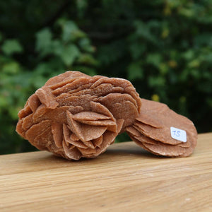 Wunderschöne Sandrose / Wüstenrose - 13x8x7 cm – Exklusive Stücke für Sammler und Liebhaber Unikat Nr.15
