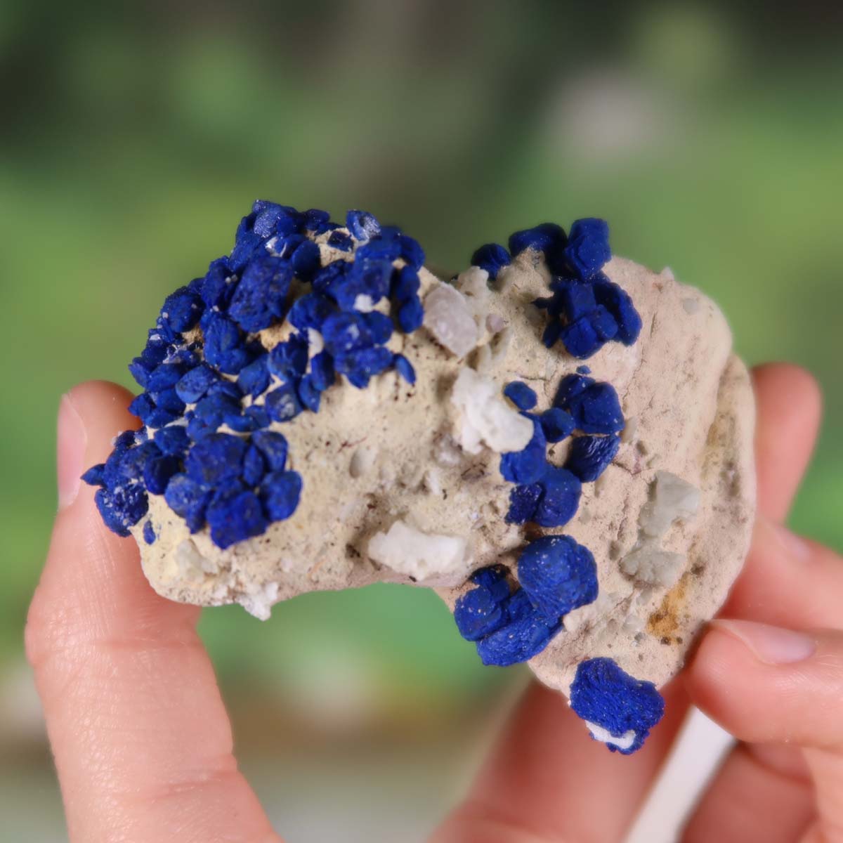 Azurit Malachit - natürlicher Rohstein - 7x5x4cm - Nr. 17