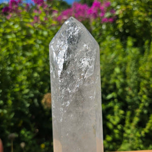 Bergkristall, Quarz, Obelisk geschliffen - 25x7x5 cm - Nr 188