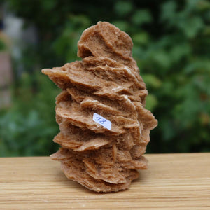 Wunderschöne Sandrose / Wüstenrose - 11x7x2 cm – Exklusive Stücke für Sammler und Liebhaber Unikat Nr.18