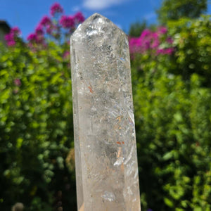 Bergkristall, Quarz, Obelisk geschliffen - 22x5x4 cm - Nr 191