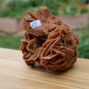 Wunderschöne Sandrose / Wüstenrose - 10x9x8 cm – Exklusive Stücke für Sammler und Liebhaber Unikat Nr.19