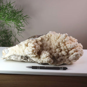 1A Natürliche Aragonit auf Matrix Stufe XL mit traubenförmiger Ausbildung – Marokko - 4,7kg - 31x17x10cm - Nr.50.