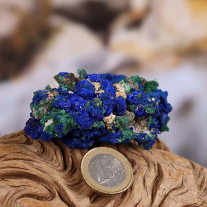 Azurit Malachit - natürlicher Rohstein - 7x4x3cm - Nr. 1