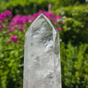 Bergkristall, Quarz, Obelisk geschliffen - 20x7x5 cm - Nr 215