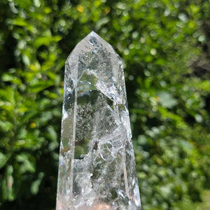 Bergkristall, Quarz, Obelisk geschliffen - 18x7x4 cm - Nr 218