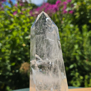 Bergkristall, Quarz, Obelisk geschliffen - 18x7x4 cm - Nr 229