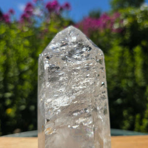 Bergkristall, Quarz, Obelisk geschliffen - 16x7x4 cm - Nr 241