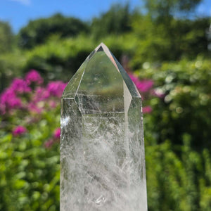 Bergkristall, Quarz, Obelisk geschliffen - 20x6x4 cm - Nr 249