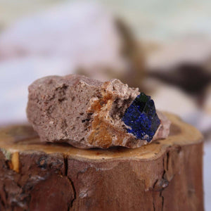Azurit Malachit - natürlicher Rohstein - 4,5x4x2,5cm - Nr. 24