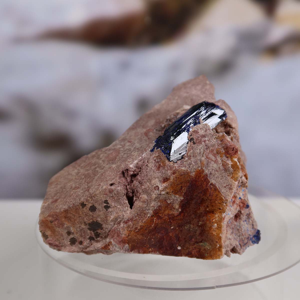 Azurit Malachit - natürlicher Rohstein - 8x5x5cm - Nr. 25