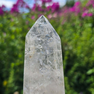 Bergkristall, Quarz, Obelisk geschliffen - 19x6x4 cm - Nr 260