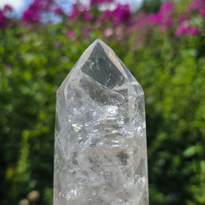 Bergkristall, Quarz, Obelisk geschliffen - 18x6x4 cm - Nr 270