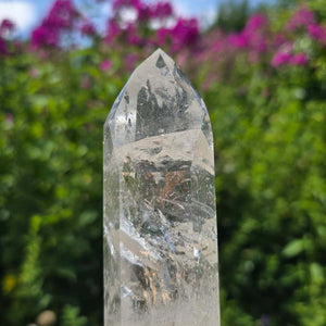 Bergkristall, Quarz, Obelisk geschliffen - 18x5x3 cm - Nr 271