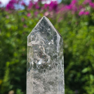 Bergkristall, Quarz, Obelisk geschliffen - 19x5x3 cm - Nr 273