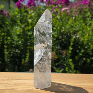Bergkristall, Quarz, Obelisk geschliffen - 17x5x4 cm - Nr 278