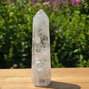 Bergkristall, Quarz, Obelisk geschliffen - 15x4x3 cm - Nr 282