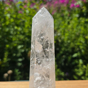Bergkristall, Quarz, Obelisk geschliffen - 15x4x3 cm - Nr 282