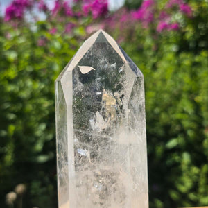 Bergkristall, Quarz, Obelisk geschliffen - 17x5x4 cm - Nr 285