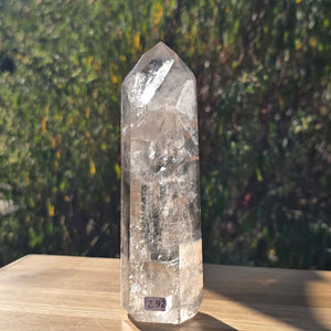 Bergkristall, Quarz, Obelisk geschliffen - 16x5x4 cm - Nr 292