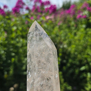 Bergkristall, Quarz, Obelisk geschliffen - 17x5x4 cm - Nr 300