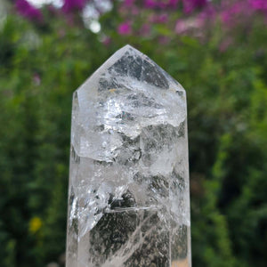Bergkristall, Quarz, Obelisk geschliffen - 16x6x3 cm - Nr 305