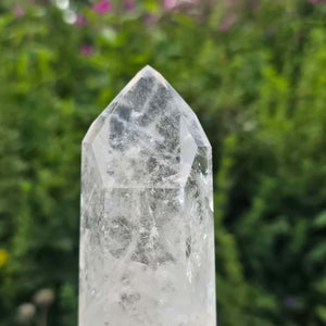 Bergkristall, Quarz, Obelisk geschliffen - 15x5x4 cm - Nr 307
