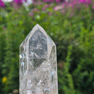 Bergkristall, Quarz, Obelisk geschliffen - 15x5x5 cm - Nr 308