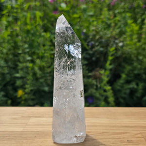 Bergkristall, Quarz, Obelisk geschliffen - 15x5x4 cm - Nr 311