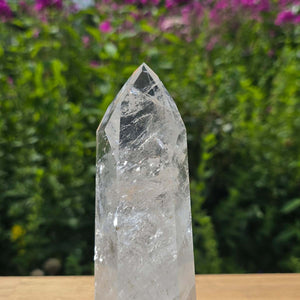 Bergkristall, Quarz, Obelisk geschliffen - 15x5x4 cm - Nr 312