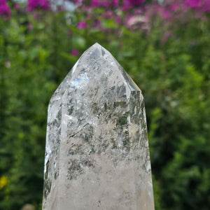 Bergkristall, Quarz, Obelisk geschliffen - 17x8x5 cm - Nr 317