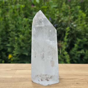 Bergkristall, Quarz, Obelisk geschliffen - 15x8x6 cm - Nr 318