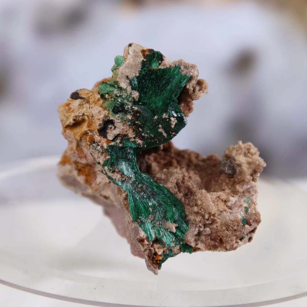 Azurit Malachit - natürlicher Rohstein - 4,5x4,5x3cm - Nr. 31