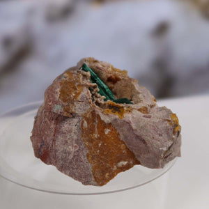 Azurit Malachit - natürlicher Rohstein - 8x5x4cm - Nr. 33