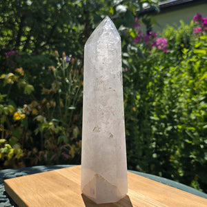 Bergkristall Spitze geschliffen - UNIKAT Nr3