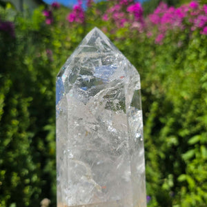Bergkristall, Quarz, Obelisk geschliffen - 28x9x6 cm - Nr 81