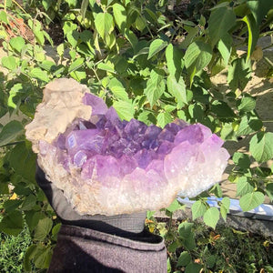 Amethyst Geodenstück von Steinwelten 