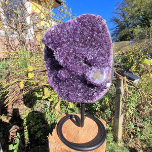 Amethystgeode aus Uruguay