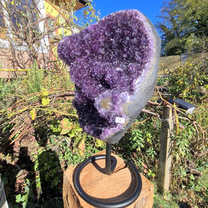 Steinwelten Amethystgeode