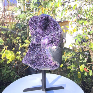 Geoden Stück aus Amethyst
