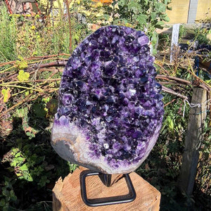 Amethyst Rohstein 