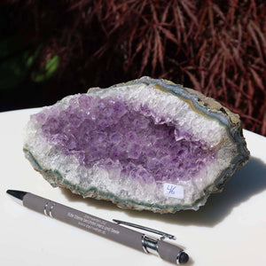 Amethyst Drusen 1A Qualität 14x9cm Unikat Nr. 46, kaufen im Online Shop, Harmonie und Spiritualität geode.