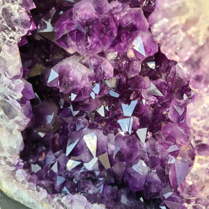 Amethyst mit Calcit Nr. 163