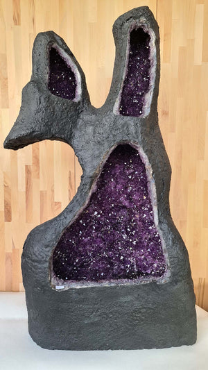 Amethyst Drusenpaar von Steinwelten 