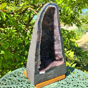 Amethyst Druse von Steinwelten Nr. 63