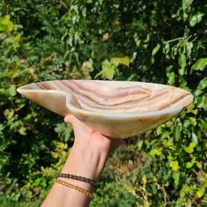 Edelstein Aragonit Schale