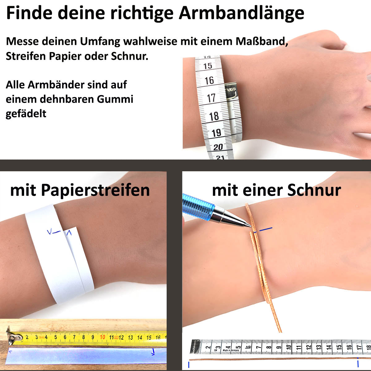Amethyst facettiert Edelstein Armband - 1 Stück - in Varianten 4-6 oder 8mm an einem Handgelenk, violett, glitzernd bei Sonnenlicht