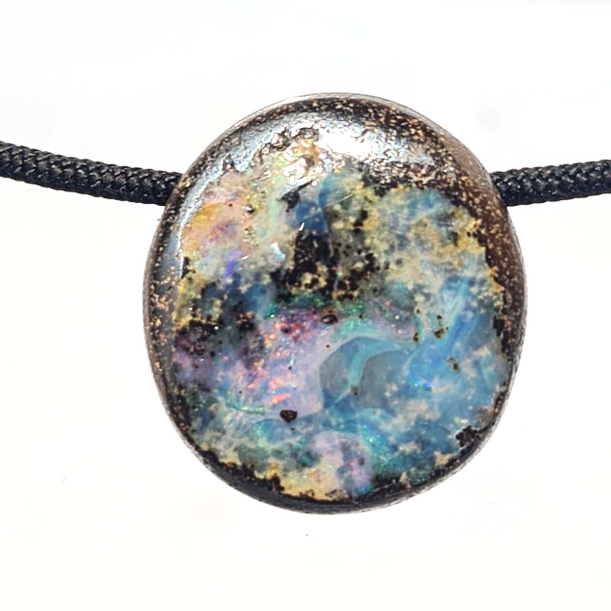 Opal Kettenanhänger von Steinwelten