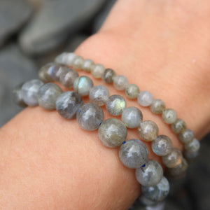 Kugelarmband Labradorit