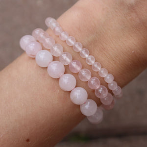 Rosenqaurz Armband Steinwelten